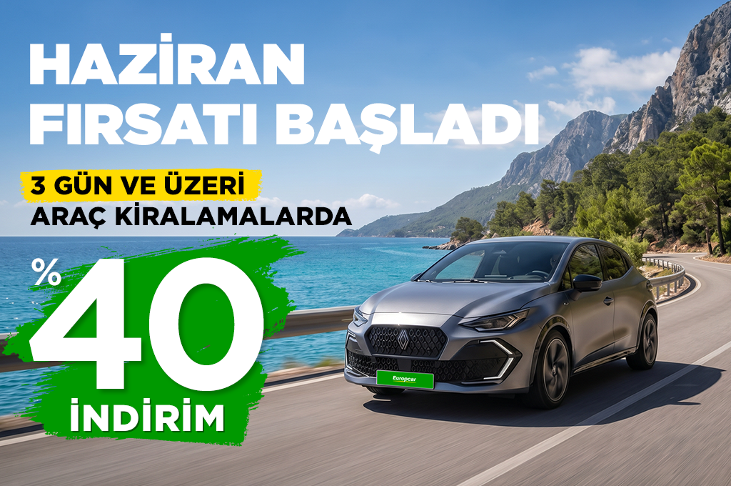 Haziran’a Özel %40 İndirim Fırsatı!